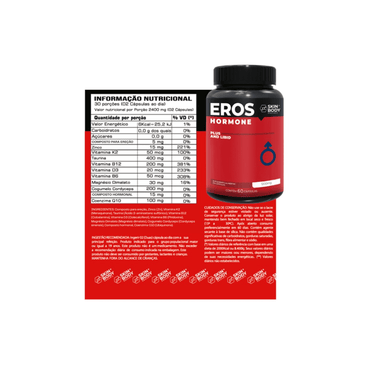 Eros Plus - Forte - Regulador de Testosterona