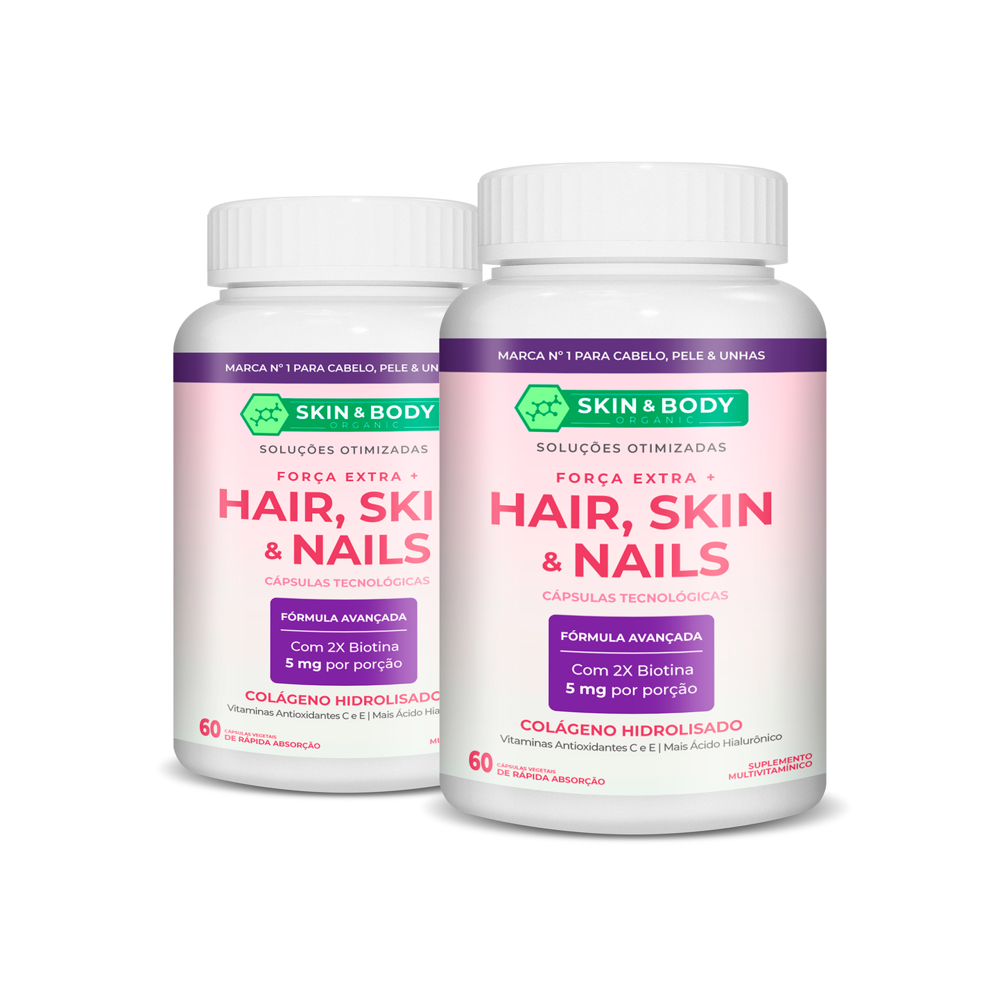 Hair, Skin & Nails - N°1 Para Cabelo, Pele & Unhas