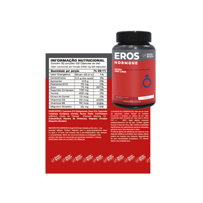 Eros Hormone Ultra - Sem Tadalafila