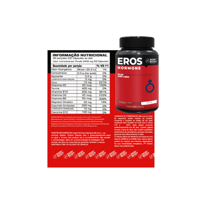 Eros Plus - Forte - Regulador de Testosterona