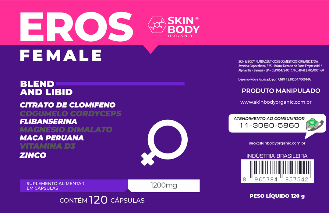 Combo Eros Female Blend + Control and Retard