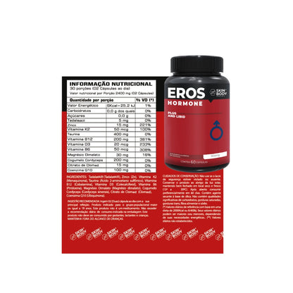 Eros Hormone Plus - Ultra Regulador de Testosterona